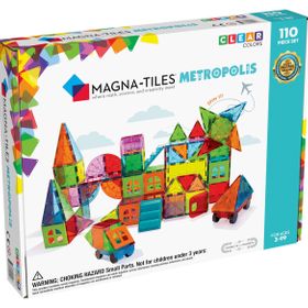 Magnatiles 20110 Metropolis 110 Parça Çok Renkli Puzzle