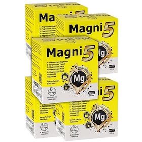 Magni5 Magnezyum Vitamin D3 B6 90 Kapsül