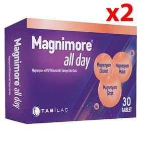 Magnimore All Day Magnezyum 2x30 Tablet
