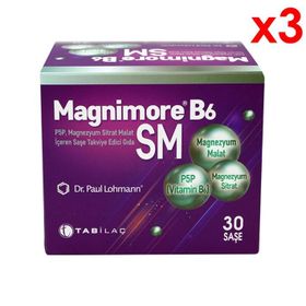 Magnimore B6 SM Magnezyum 3x30 Saşe