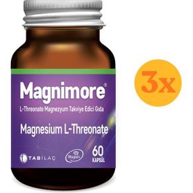 Magnimore Magnesium L-Threonate 3x60 Kapsül