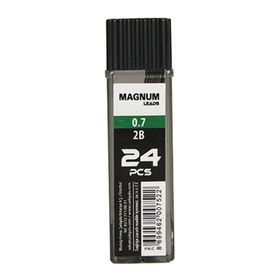 Magnum 2B 0.7 mm Şeffaf Siyah Kurşun Kalem Ucu