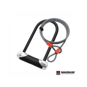 Magnum 3102 U Bisiklet Kilidi ve 120 cm 10 mm Kablo