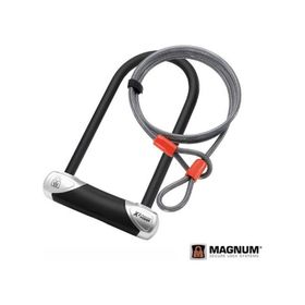 Magnum 3102 U Bisiklet Kilidi ve 120 cm 10 mm Kablo
