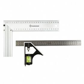 Magnusson 250x300 mm Mag 2 Prç Kombine Gönye Seti