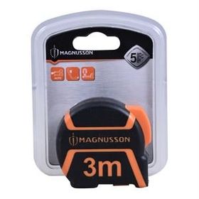 Magnusson 3 m x 13 mm Turuncu Şerit Metre