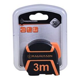 Magnusson 3 m x 13 mm Turuncu Şerit Metre