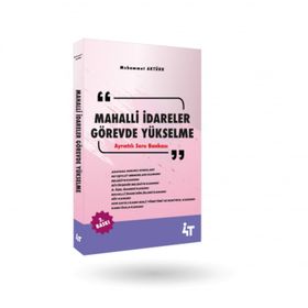 Mahalli İdareler Görevde Yükselme Ayrıntılı Soru Bankası - Muhammet Aktürk