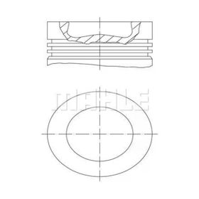 Mahle 028Pİ00116000 Piston Segman