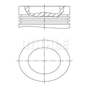 Mahle 028Pİ00116000 Piston Segman