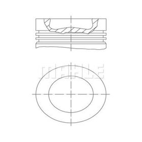 Mahle 028Pİ00116000 Piston Segman