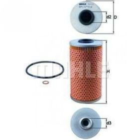 Mahle Bmw E31 E32 E34 E38 M60 M70 Yağ Filtresi