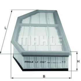 Mahle Bmw X3 E83 N47 Hava Filtresi