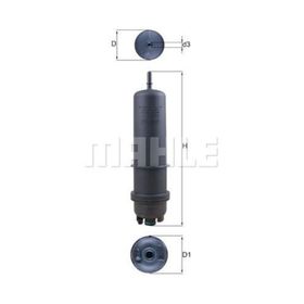 Mahle Kl872/7 Yakıt Filtresi