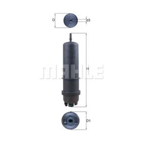 Mahle Kl872/7 Yakıt Filtresi