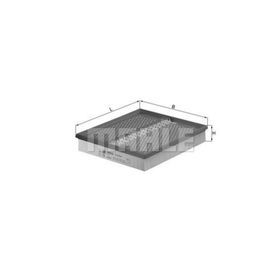 Mahle S-Class W140 9398 Hava Filtresi