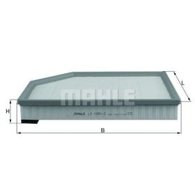 Mahle Transıt V347 2,2tdcı 140ps 07 Tourneo Custom V362 2,2tdcı 100ps 125ps 155ps 12 Hava Filtresi