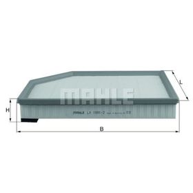 Mahle Transıt V347 2,2tdcı 140ps 07 Tourneo Custom V362 2,2tdcı 100ps 125ps 155ps 12 Hava Filtresi