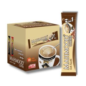 Mahmood Coffee 48'li 18 gr 3'ü 1 Arada Sütlü Köpüklü Hazır Kahve