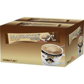 Mahmood Coffee 48'li 18 gr 3'ü 1 Arada Sütlü Köpüklü Hazır Kahve