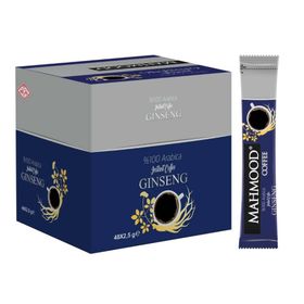 Mahmood Coffee 48x2,5 gr Arabica Ginseng Aromalı Çözünebilir Granül Kahve (48 adet)