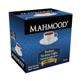 Mahmood Coffee 8 gr Orta Şekerli Hazır Türk Kahvesi (12 adet)