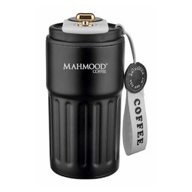 Mahmood Coffee Dereceli 440 ml Siyah Termos