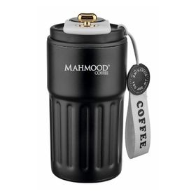 Mahmood Coffee Dereceli 440 ml Siyah Termos