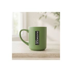 Mahmood Coffee Yeşil Mottolu Porselen Kupa