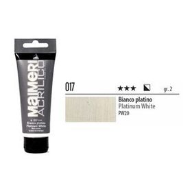 Maimeri 017 Platinium White 200 ml Akrilik Boya
