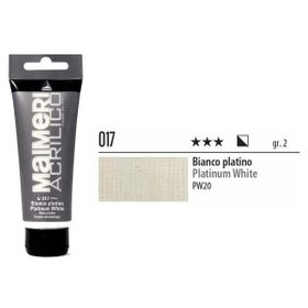 Maimeri 017 Platinium White 200 ml Akrilik Boya