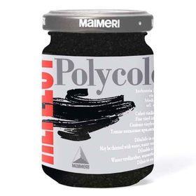 Maimeri 140 ml 568 Black Polycolor Reflect Boya