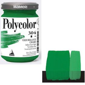 Maimeri 140 ml Brilliant Green Light 304 Polycolor Akrilik Boya