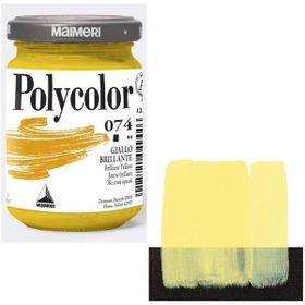 Maimeri 140 ml Brilliant Yellow 074 Polycolor Akrilik Boya