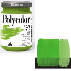 Maimeri 140 ml Yellowish Green 323 Polycolor Akrilik Boya