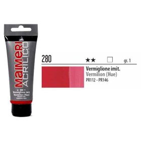Maimeri 280 Vermilion 200 ml Akrilik Boya