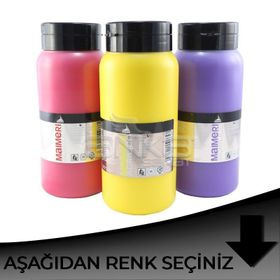 Maimeri Acrilico 1000 ml Siyah Tonlar Akrilik Boya