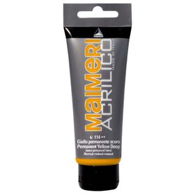 Maimeri Acrilico 114 Permanent Yellow Deep 200 ml Akrilik Boya