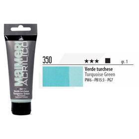 Maimeri Acrilico 350 Truquise Green 200 ml Akrilik Boya