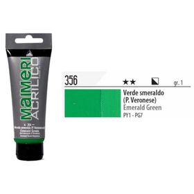 Maimeri Acrilico 356 Emerald Green 200 ml Akrilik Boya