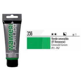 Maimeri Acrilico 356 Emerald Green 200 ml Akrilik Boya