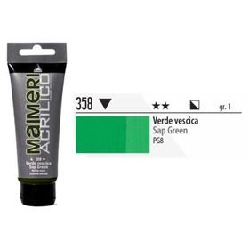 Maimeri Acrilico 358 Sap Green 200 ml Akrilik Boya