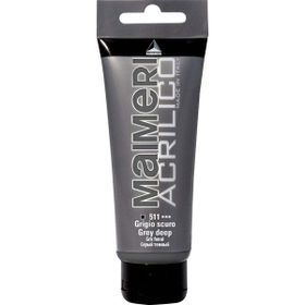 Maimeri Acrilico 511 Grey Deep 200 ml Akrilik Boya