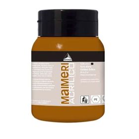 Maimeri Acrilico No:134 Golden Ochre 500ml Akrilik Boya