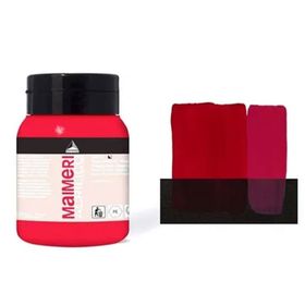 Maimeri Acrilico No:256 Primary Red Magenta 500ml Akrilik Boya