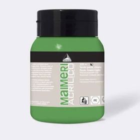 Maimeri Acrilico No:339 Permanent Green Light 500ml Akrilik Boya