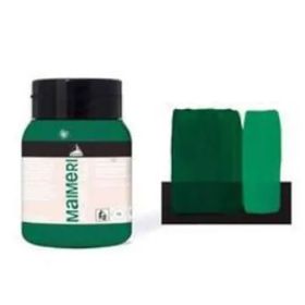 Maimeri Acrilico No:340 Permanent Green Deep 500ml Akrilik Boya