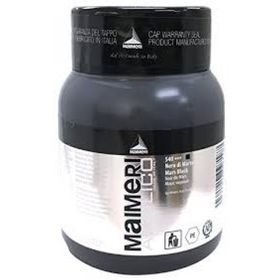 Maimeri Acrilico No:540 Mars Black 500ml Akrilik Boya