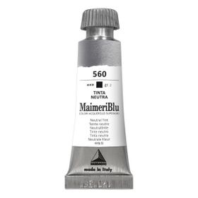 Maimeri Blu Tüp No:560 Neutral Tint 12 ml Sulu Boya