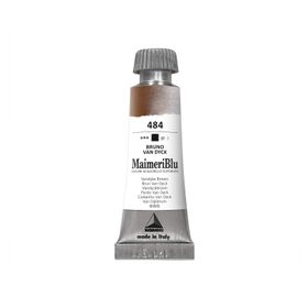 Maimeri Blu Tüp S1 No:484 Vandyke Brown 12 ml Sulu Boya